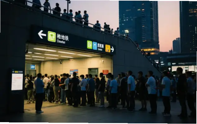 比赛日地铁直达但暴晒排队，如何避坑？